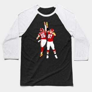 Mahomes x Travis Kelce teammate Baseball T-Shirt